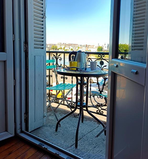 Balcon Sur Loire Local Velo Apartment โซมูร์ ภายนอก รูปภาพ